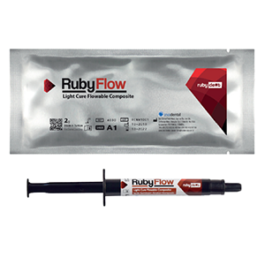 Flowable composite rubby