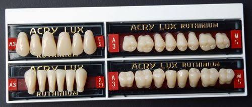 Acrylic teeth full set