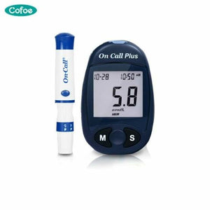 Blood Glucose meter on call plus with 50 Free strips