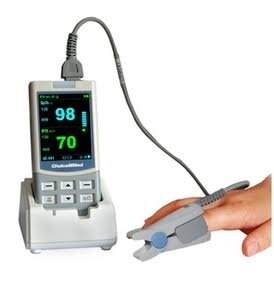 Handheld pulse oximeter (Spo2)